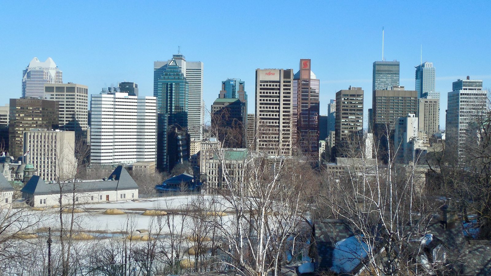Centre-ville et quartier des affaires de Montréal